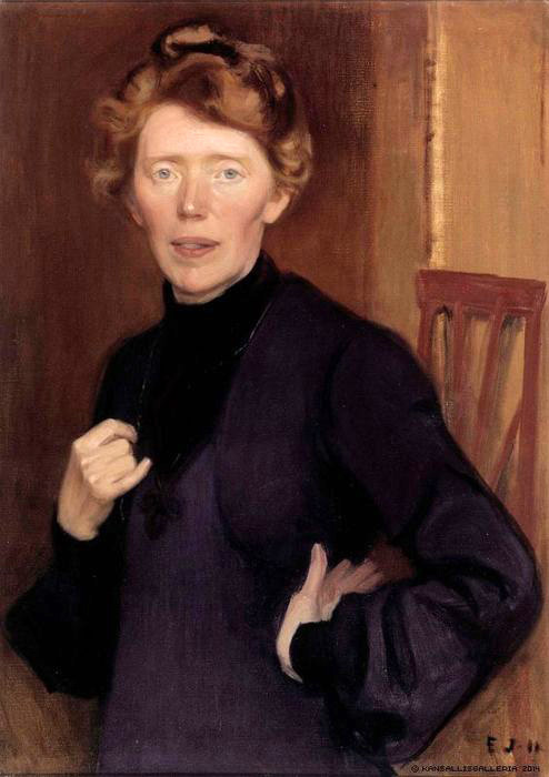 portrait of tekla hultin